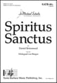 Spiritus Sanctus SATB choral sheet music cover